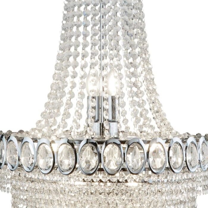 Louis Phillipe 11LT Chandelier - Clear Crystal