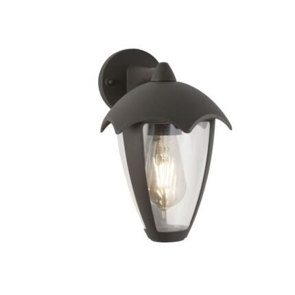 Bluebell Outdoor Wall Light- Grey & Polycarbonate, IP44