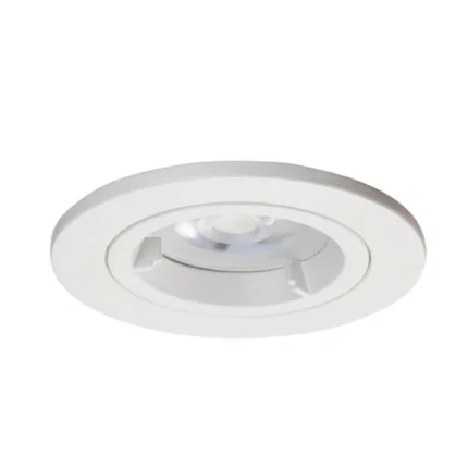 Fixed Fire rated twist lock Downlights White