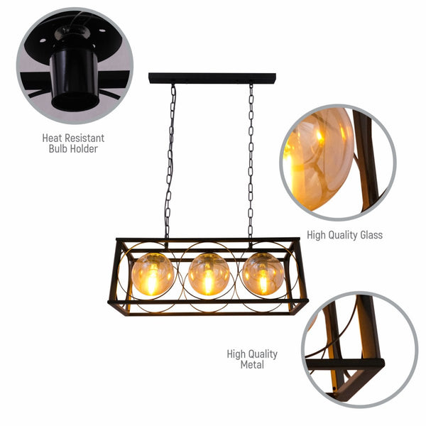 close-up-shot-of-black-cuboid-metal-amber-globe-glass-island-chandelier-3xe27-125426
