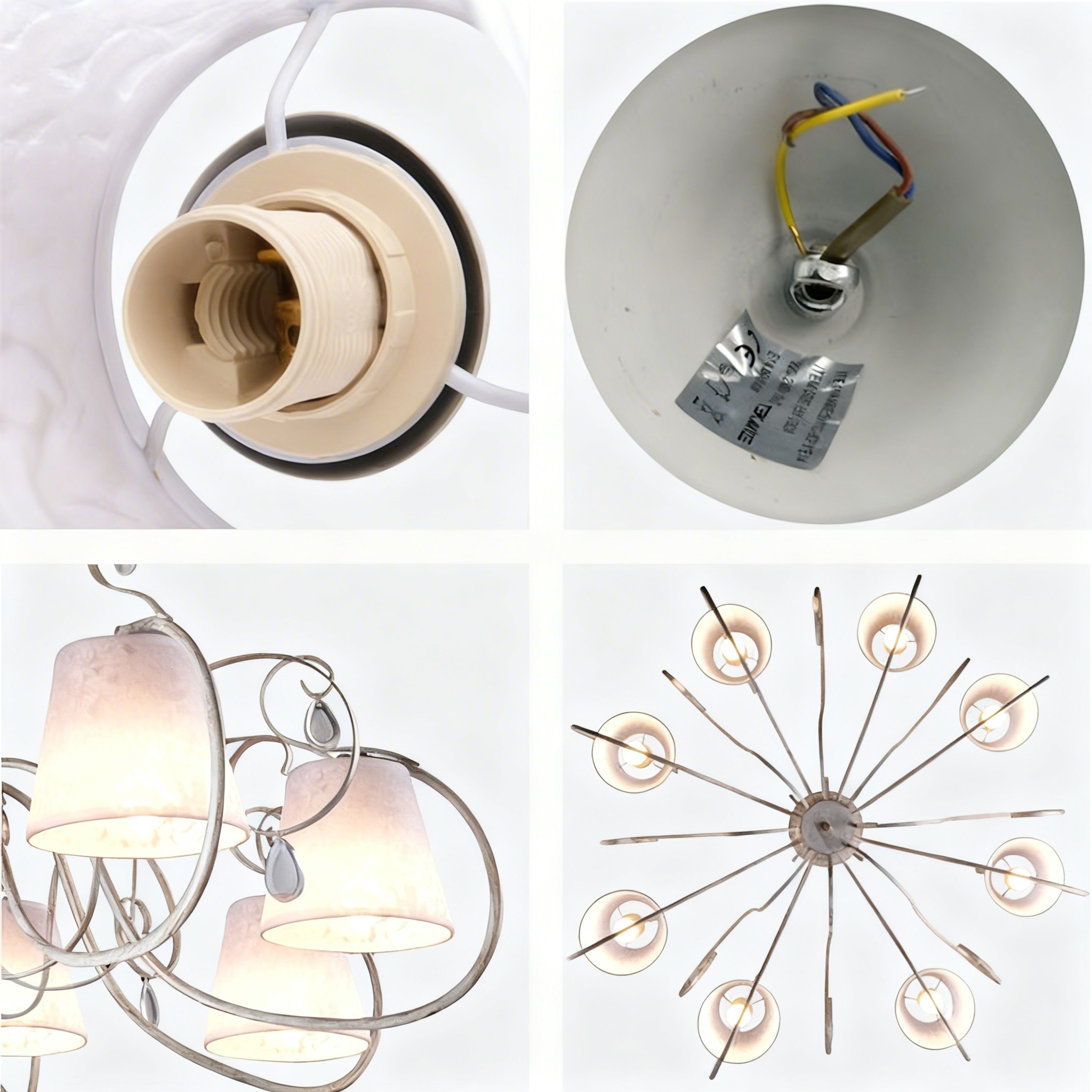 details-of-creamy-white-shade-rice-white-gold-brushed-8-arm-chandelier-8xe14_73dc6639-e624-4ad7-8fea-67e691d4679e-891099