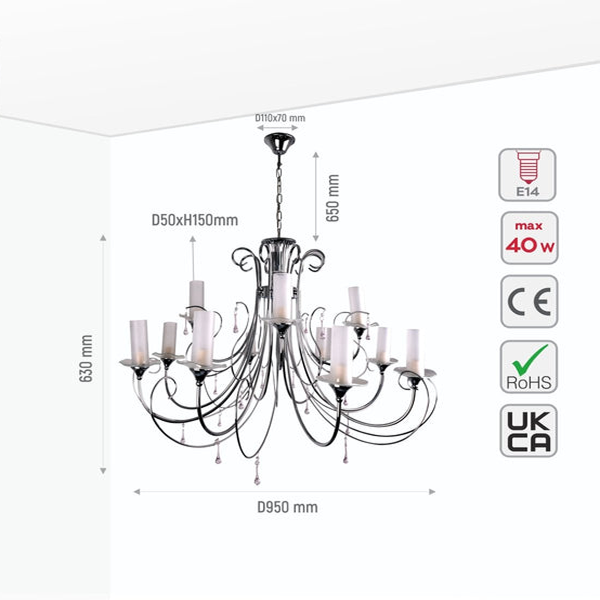 measurement-tech-specs-of-opal-cylinder-glass-chrome-metal-12-arm-chandelier-12xe14_10211177-a06e-499b-8509-133c75a365bb-488188 1